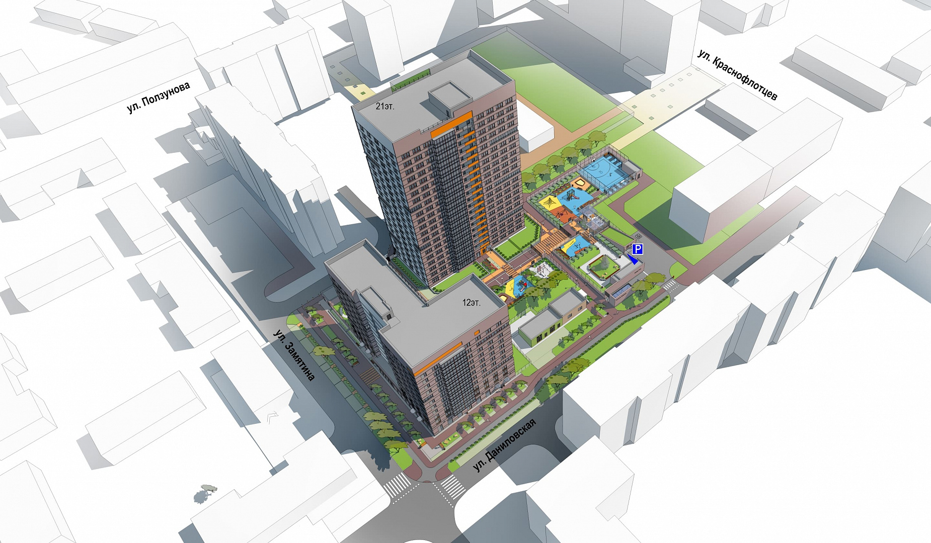 Квартал Энтузиастов, 1 очередь